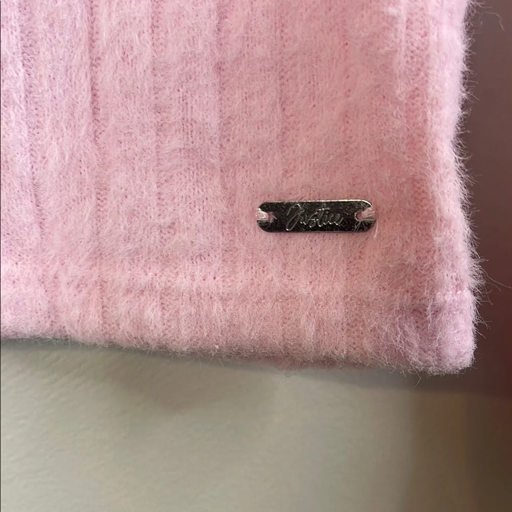 Justice Girls Pink Cardigan Sweater Size Medium (10) #10